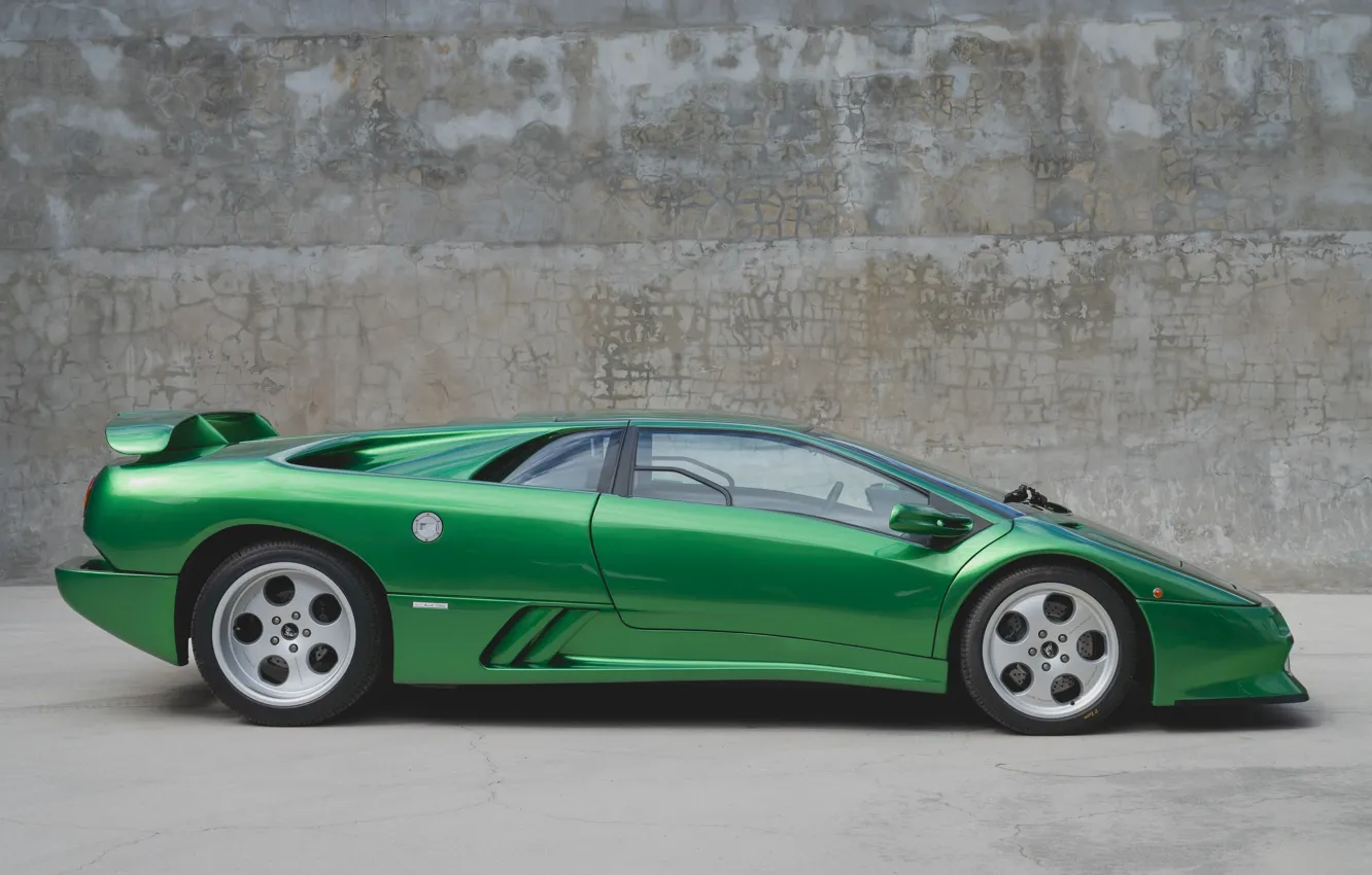 Photo wallpaper Lamborghini, Lambo, side view, Diablo, Lamborghini Diablo SE30