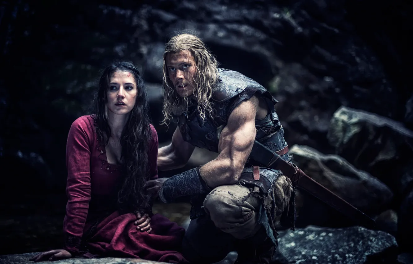 Photo wallpaper The Vikings, Charlie Murphy, Inghean, Northmen, Viking Saga, James Norton, Bjorn