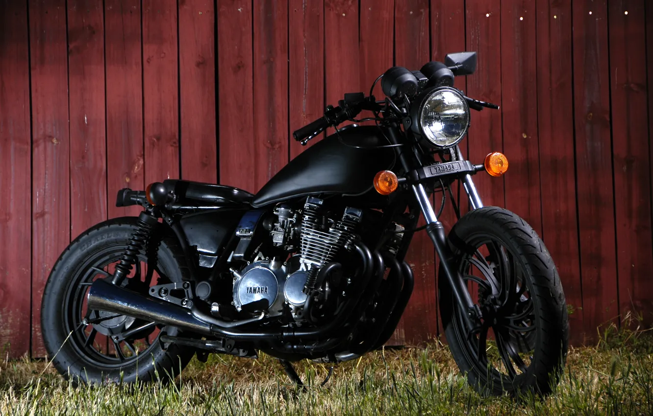Photo wallpaper design, motorcycle, bike, bobber, XJ 650