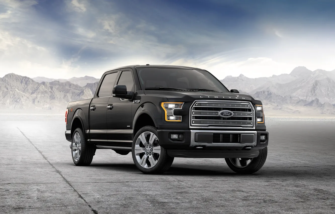 Photo wallpaper Ford, jeep, Ford, F-150, SuperCrew, 2015