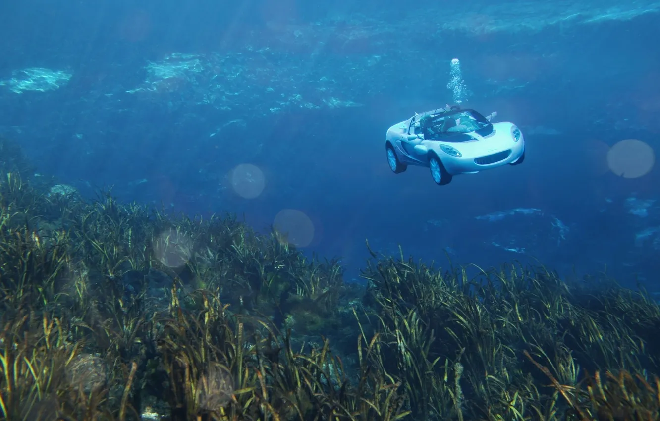 Photo wallpaper white, water, prototype, amphibian