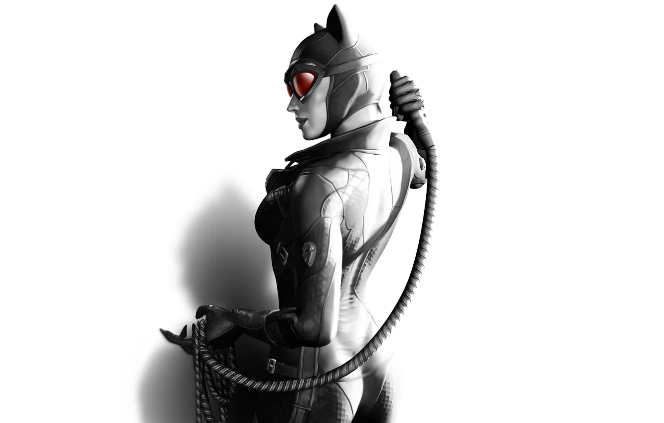 Photo wallpaper batman, Catwoman, arkham city, catwoman