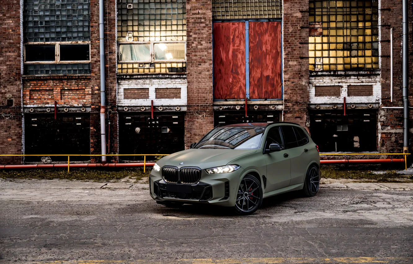 Photo wallpaper BMW, Front, 4x4, BMW X5