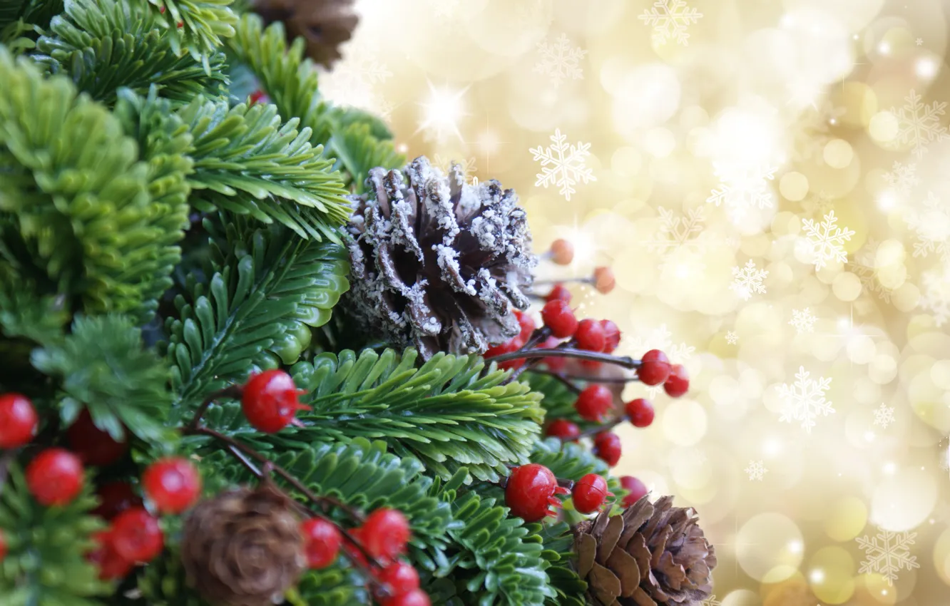 Photo wallpaper tree, New Year, Christmas, merry christmas, decoration, xmas, holiday celebration