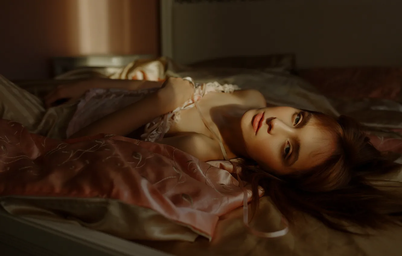 Photo wallpaper sponge, curls, Alex Bond