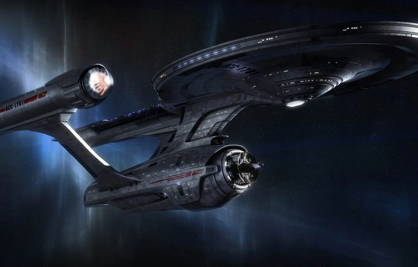 Photo wallpaper space, fiction, Star Trek