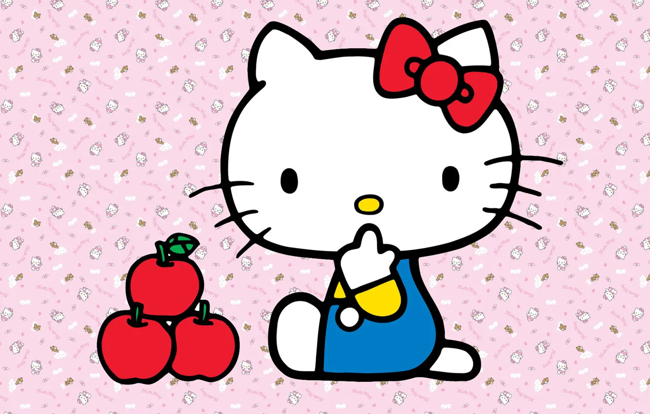 Photo wallpaper kitty, hello kitty, kitty, for girls