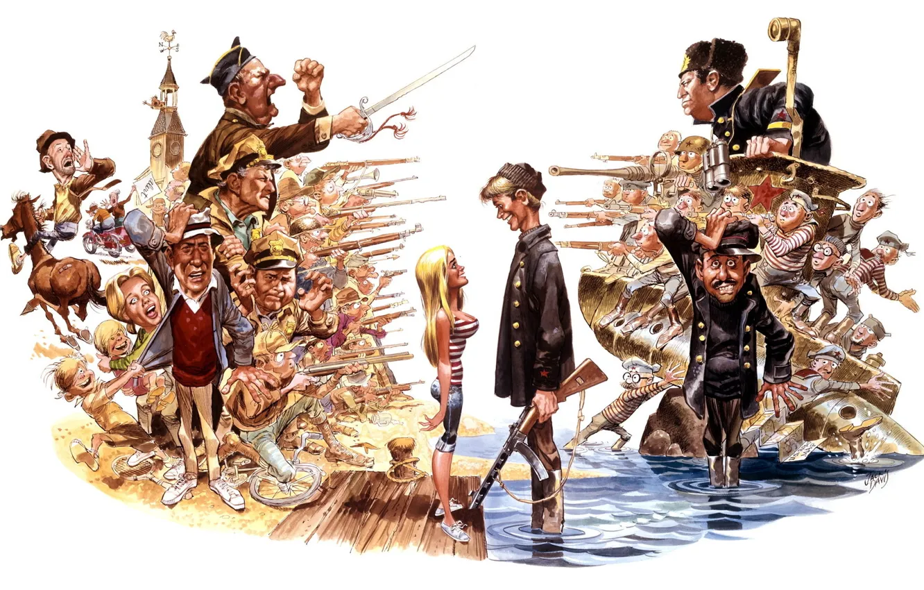 Photo wallpaper the film, war, Americans, cold, against, is, Russian, About