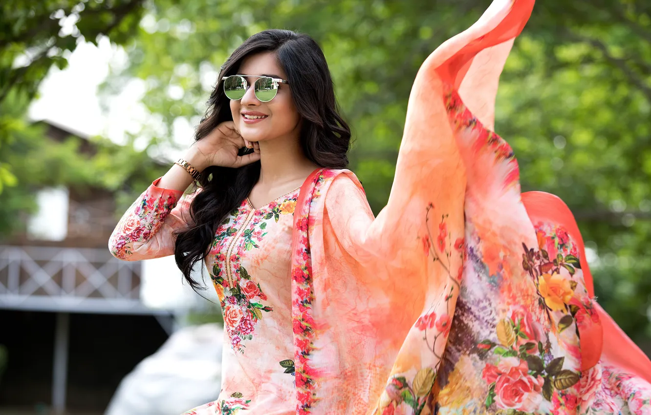 Photo wallpaper girl, hot, sexy, eyes, smile, beautiful, figure, model