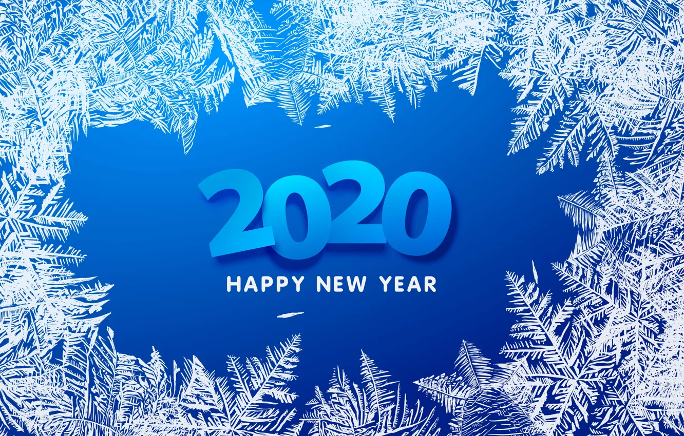 Photo wallpaper Christmas, New year, New Year, 2020