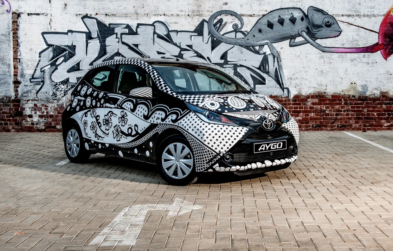 Photo wallpaper Toyota, Toyota, Aygo, Aygo