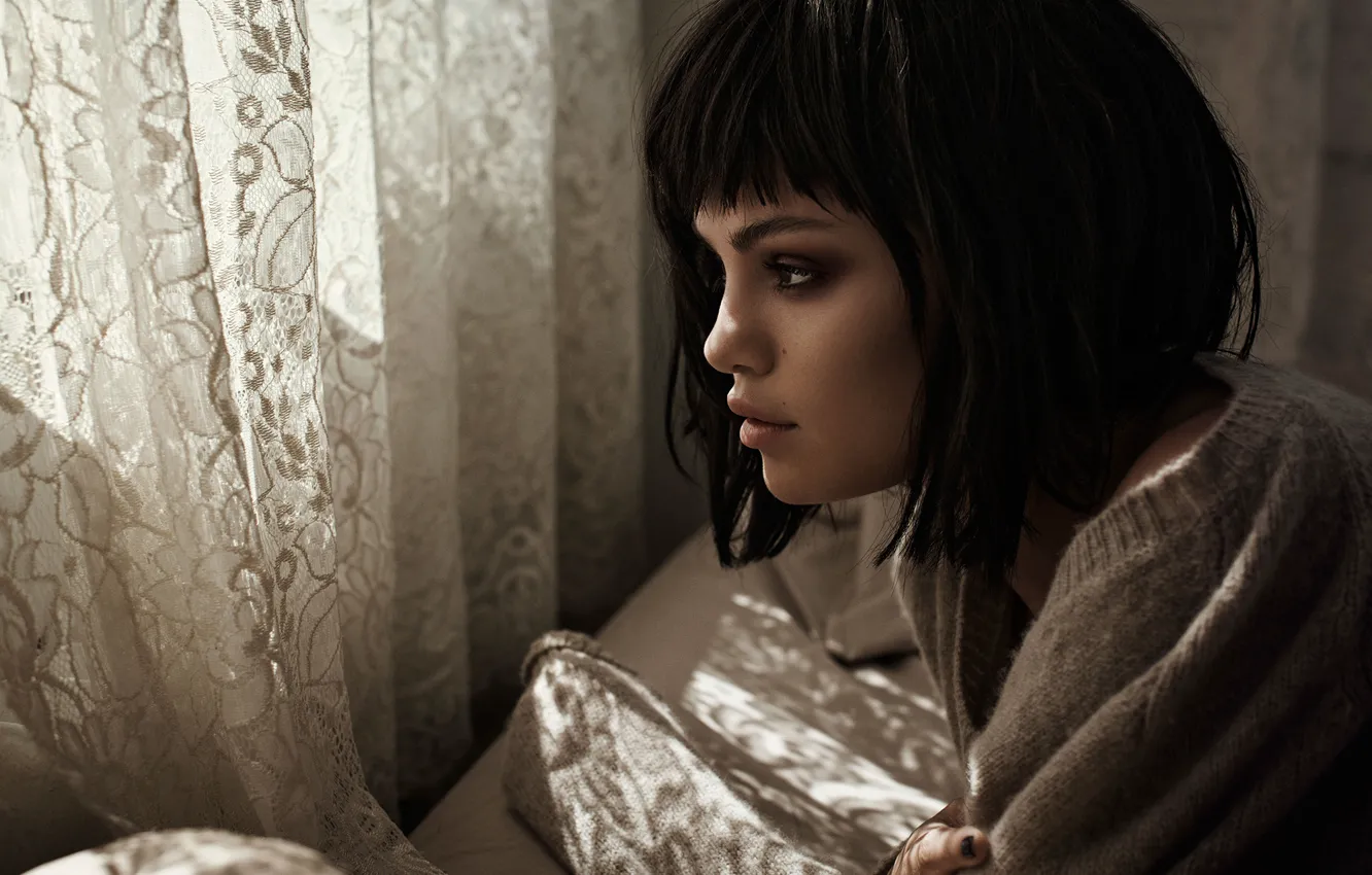 Photo wallpaper photoshoot, Selena Gomez, Flaunt