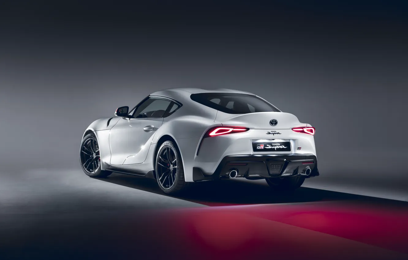 Photo wallpaper Toyota, Supra, 2020, GR Above, A90, 2.0L