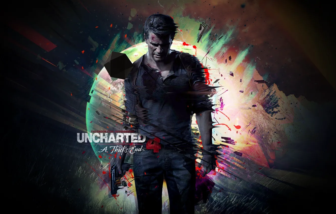 Photo wallpaper the game, game, Uncharted, PlayStation, PS4, Uncharted 4, The Thiefs End, The Way Of The …