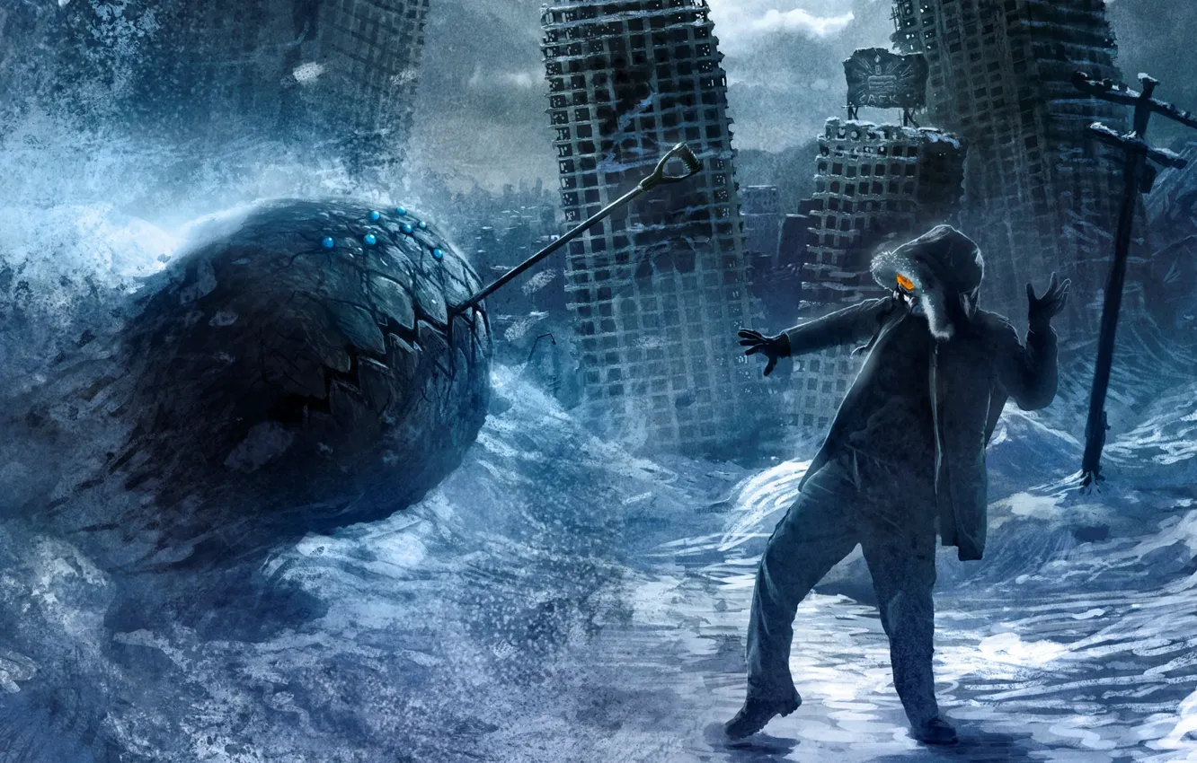 Photo wallpaper art, romance of the Apocalypse, romantically apocalyptic, alexiuss, NOM