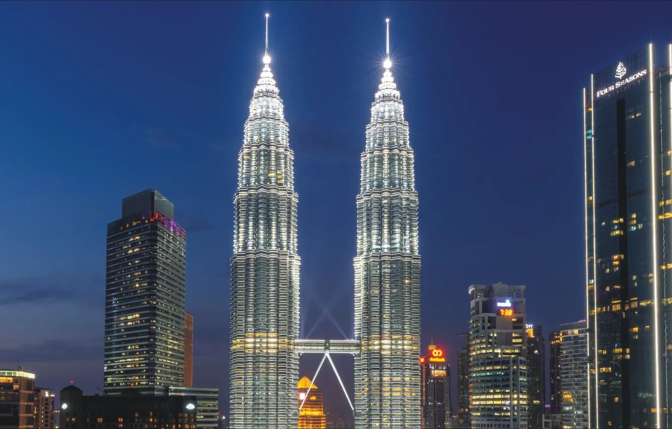 Photo wallpaper the city, Asia, Malaysia, Kuala Lumpur