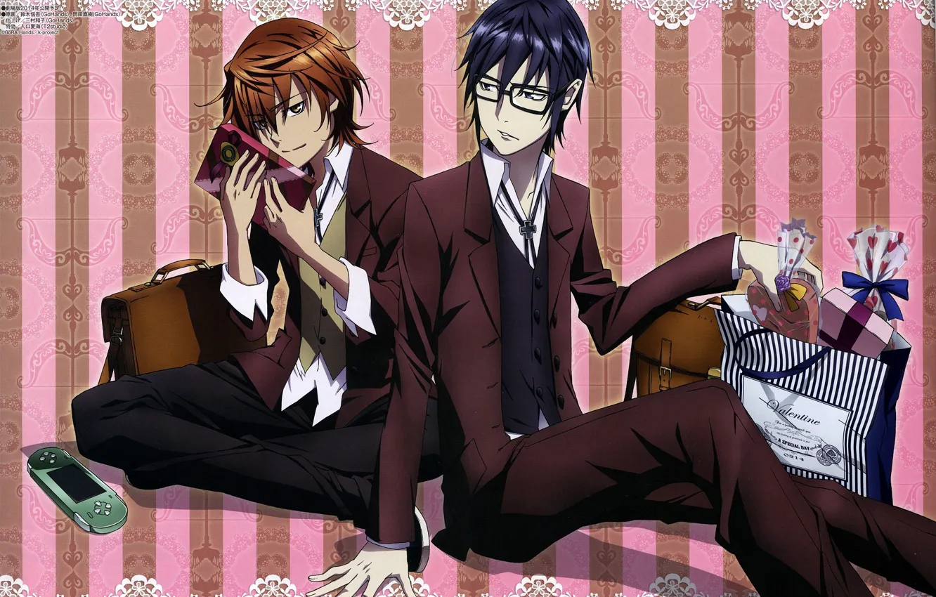 Photo wallpaper K Project, Yata Misaki, Fushimi Saruhiko