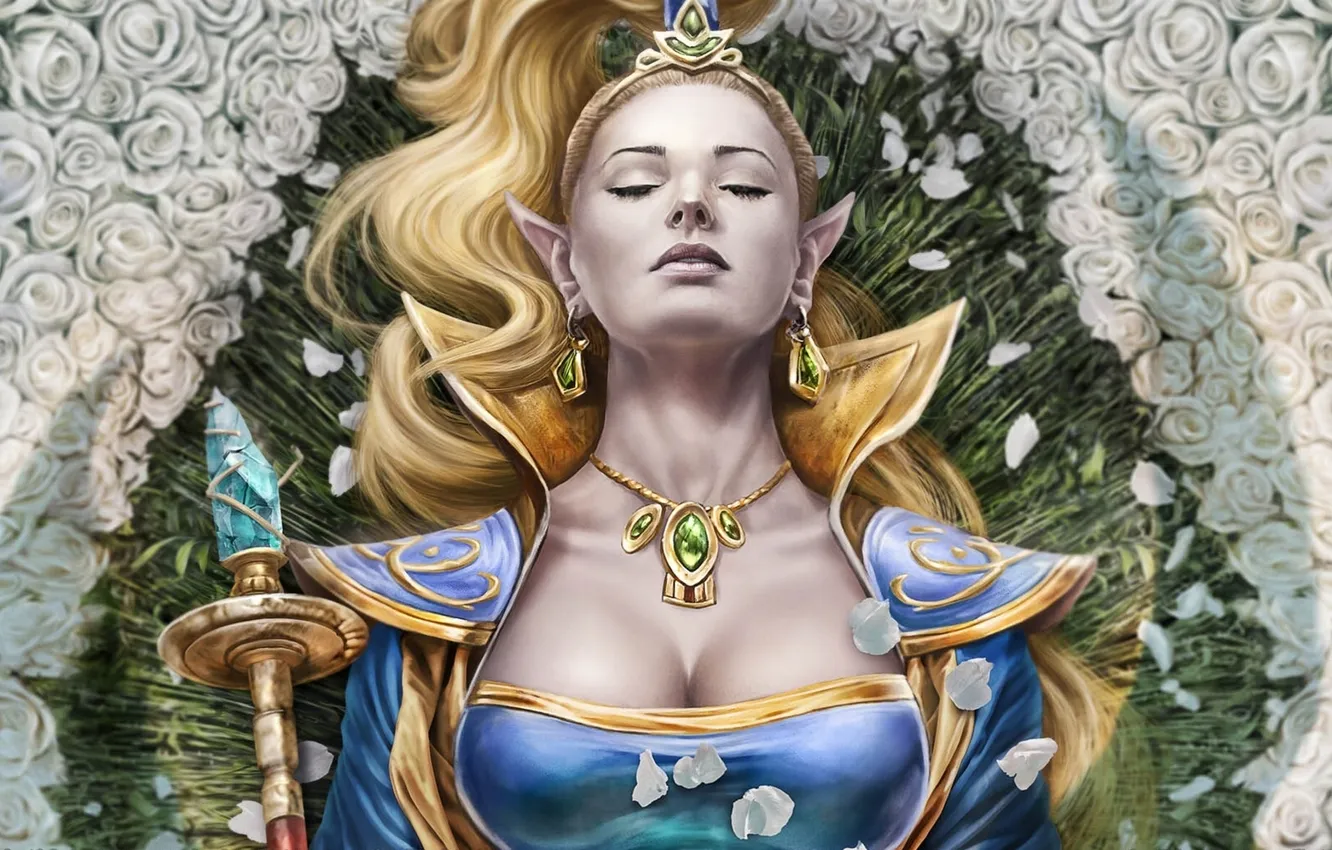 Photo wallpaper elf, Queen, EverQuest 2: Destiny of Velious