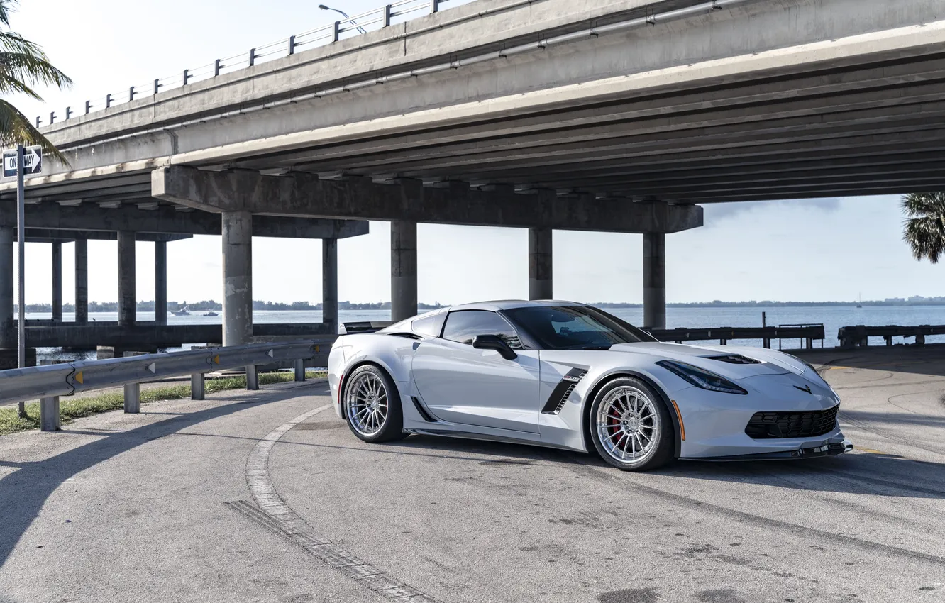 Photo wallpaper car, Z06, Corvette, wallpaper, Chevy, Supercar