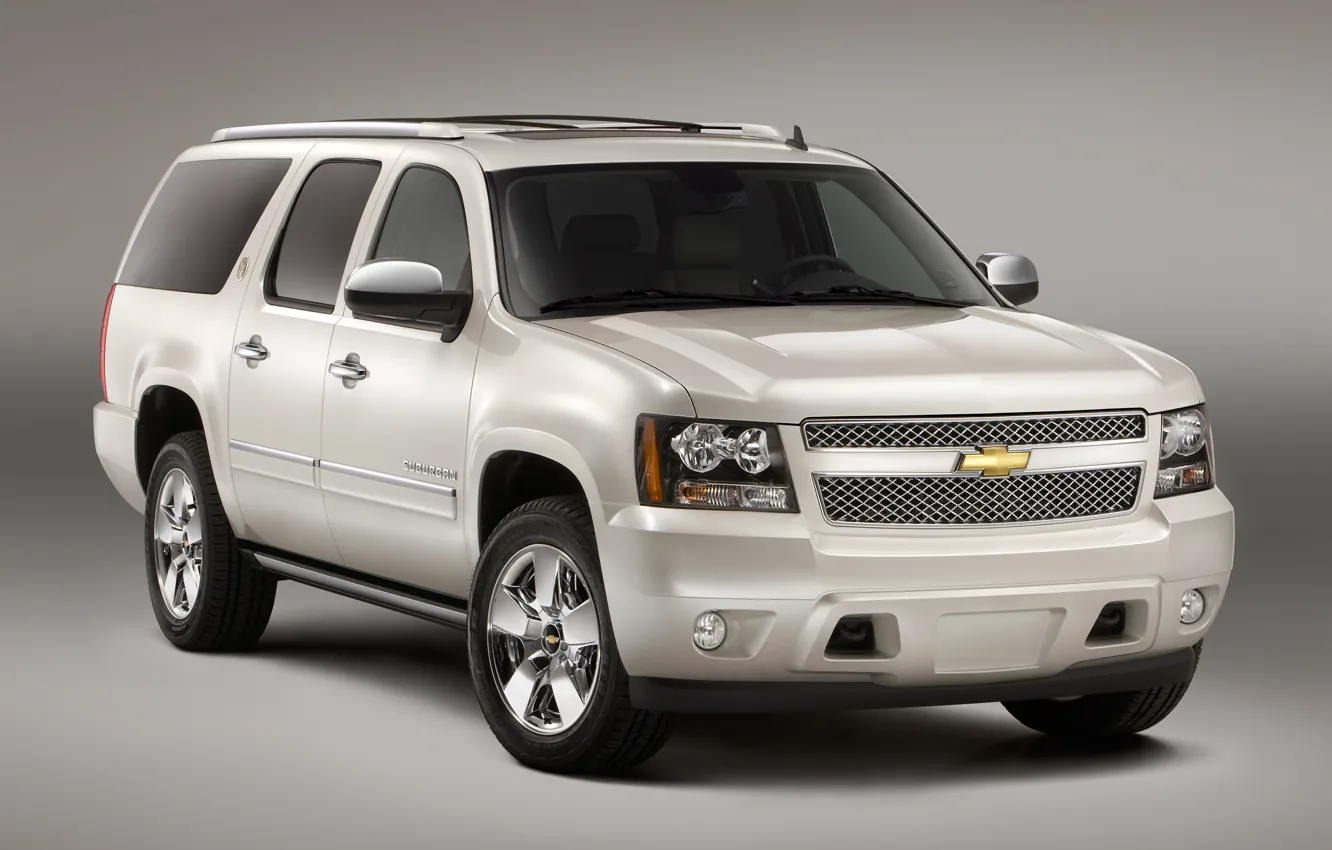 Photo wallpaper white, Chevrolet, Suburban