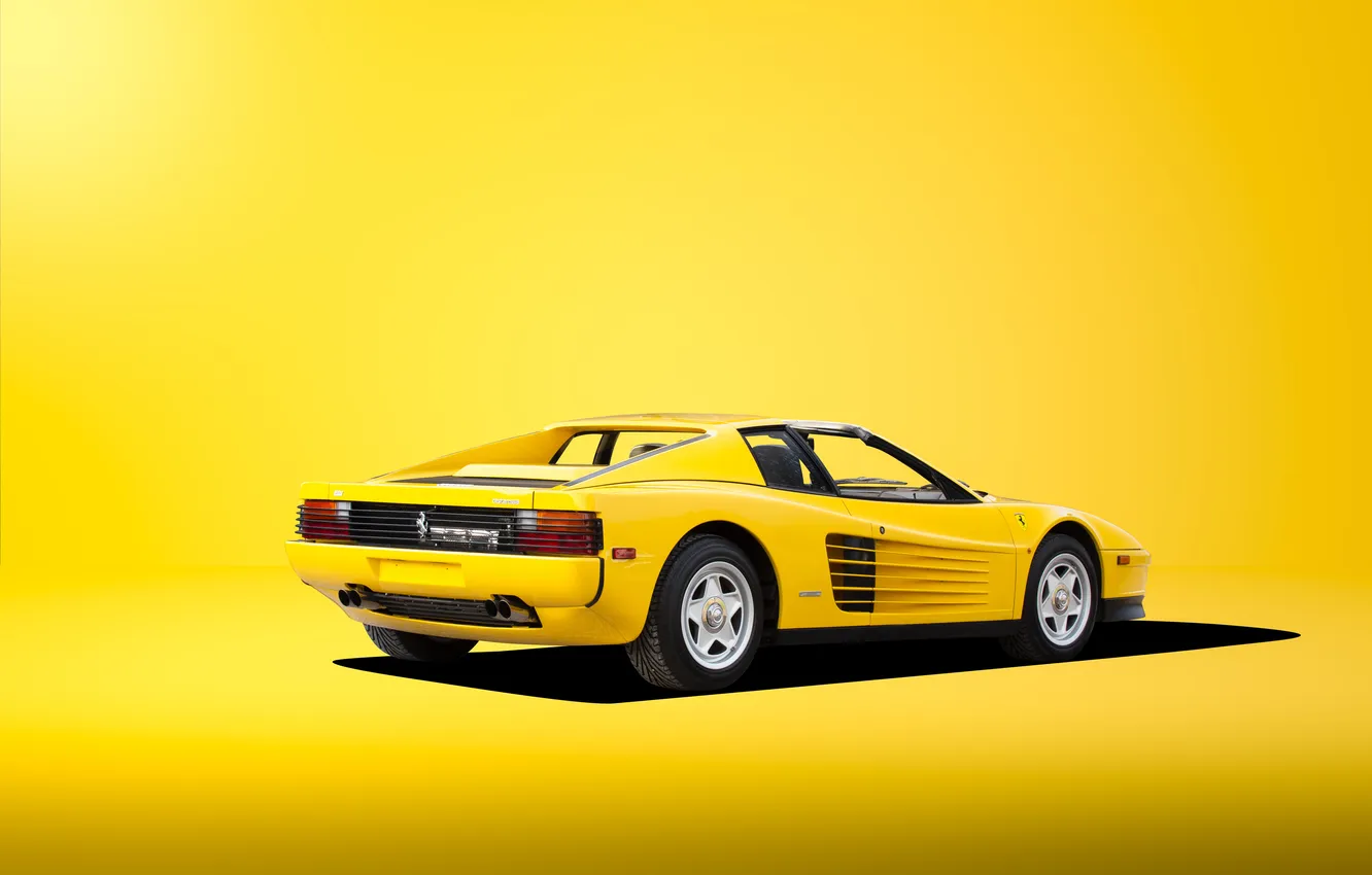 Photo wallpaper Ferrari, Testarossa, 1985, Ferrari Testarossa Targa by EBS