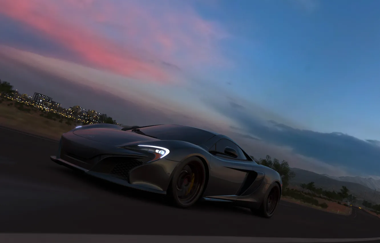 Photo wallpaper McLaren, Microsoft, supercar, game, Forza Horizon 3