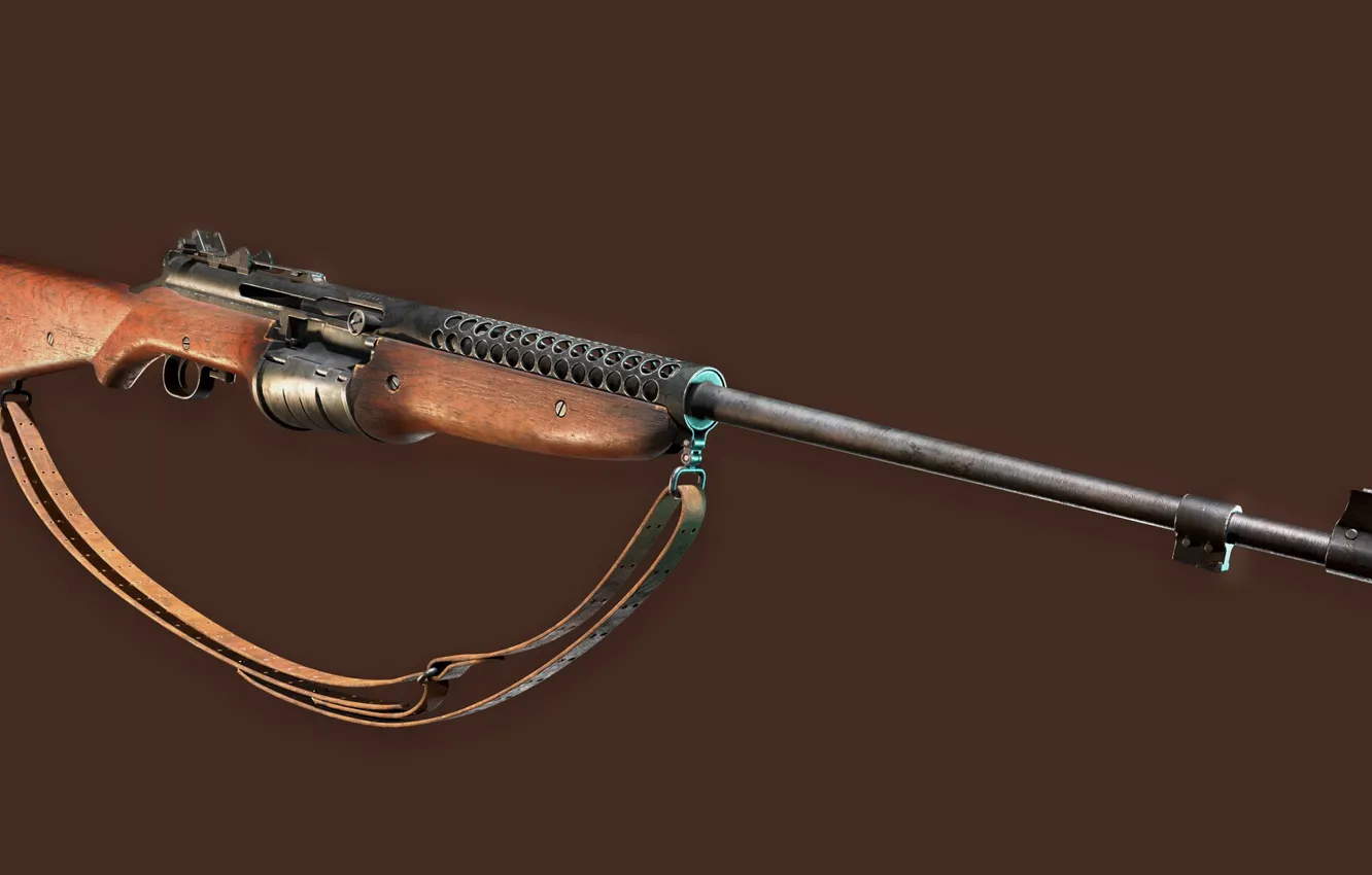Photo wallpaper USA, semi-automatic rifle, Johnson M1941
