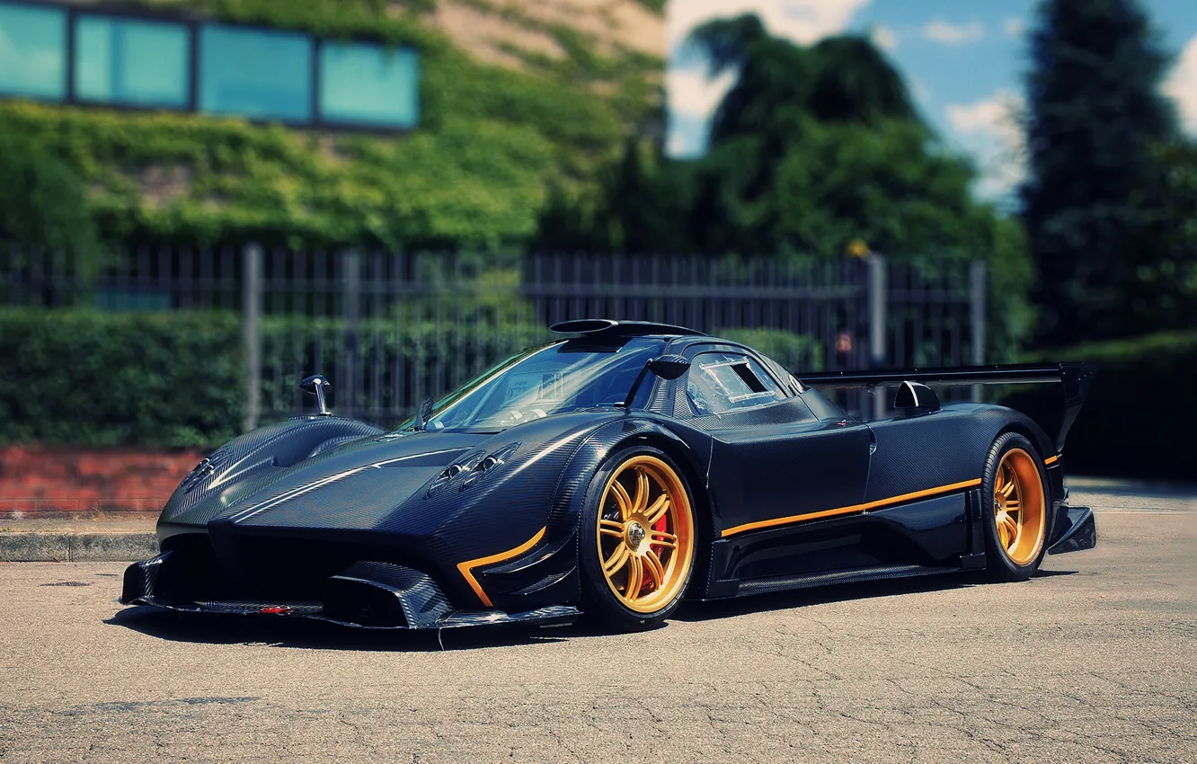 Photo wallpaper summer, Pagani, Zonda, EVO