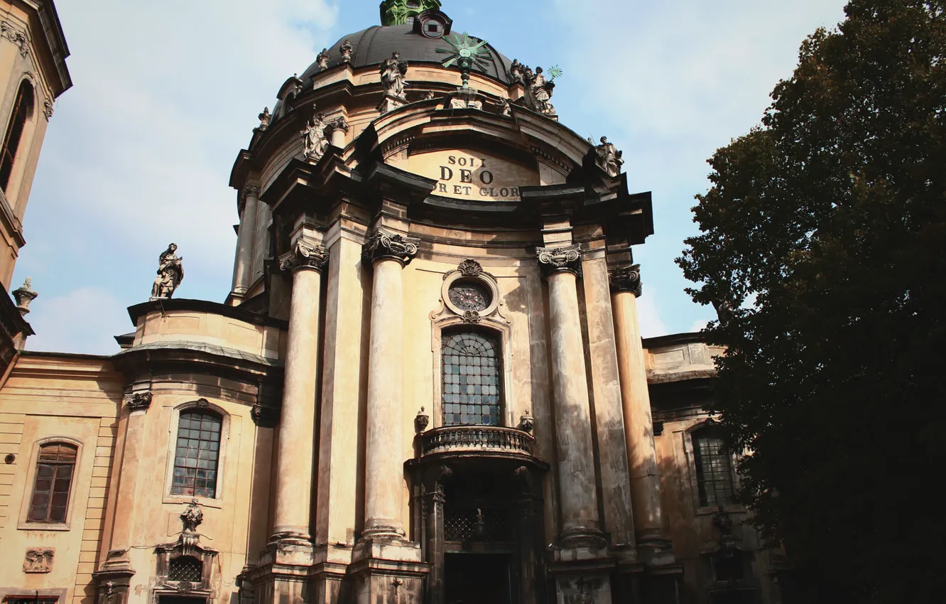 Photo wallpaper Church, exterior, the Dominican Church