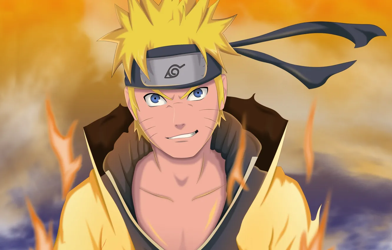 Photo wallpaper Naruto, war, anime, boy, ninja, asian, manga, Uzumaki