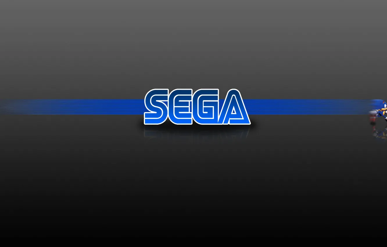 Photo wallpaper blue, hedgehog, game, blue, speed, sega, Sega, sonic