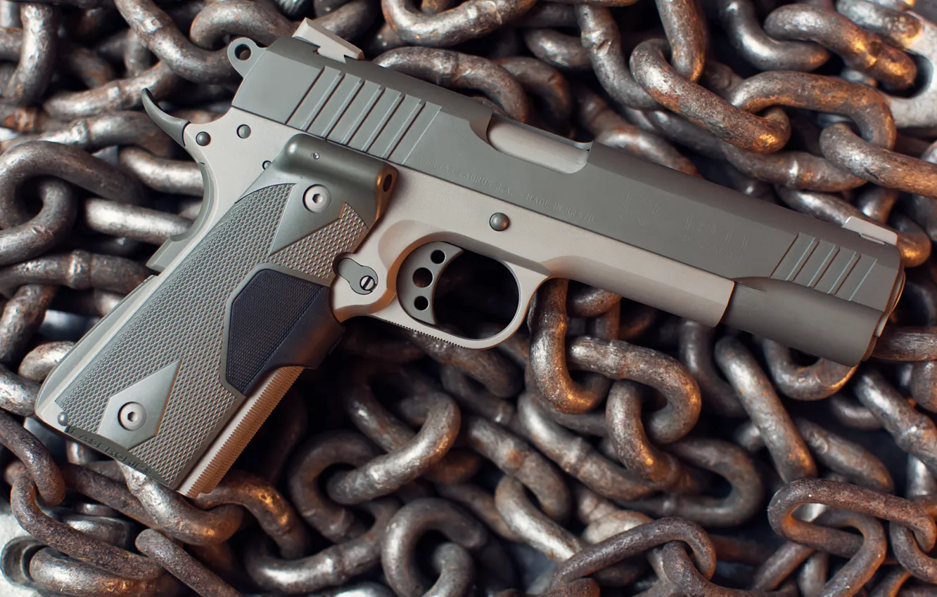 Photo wallpaper gun, weapons, Taurus, semi-automatic