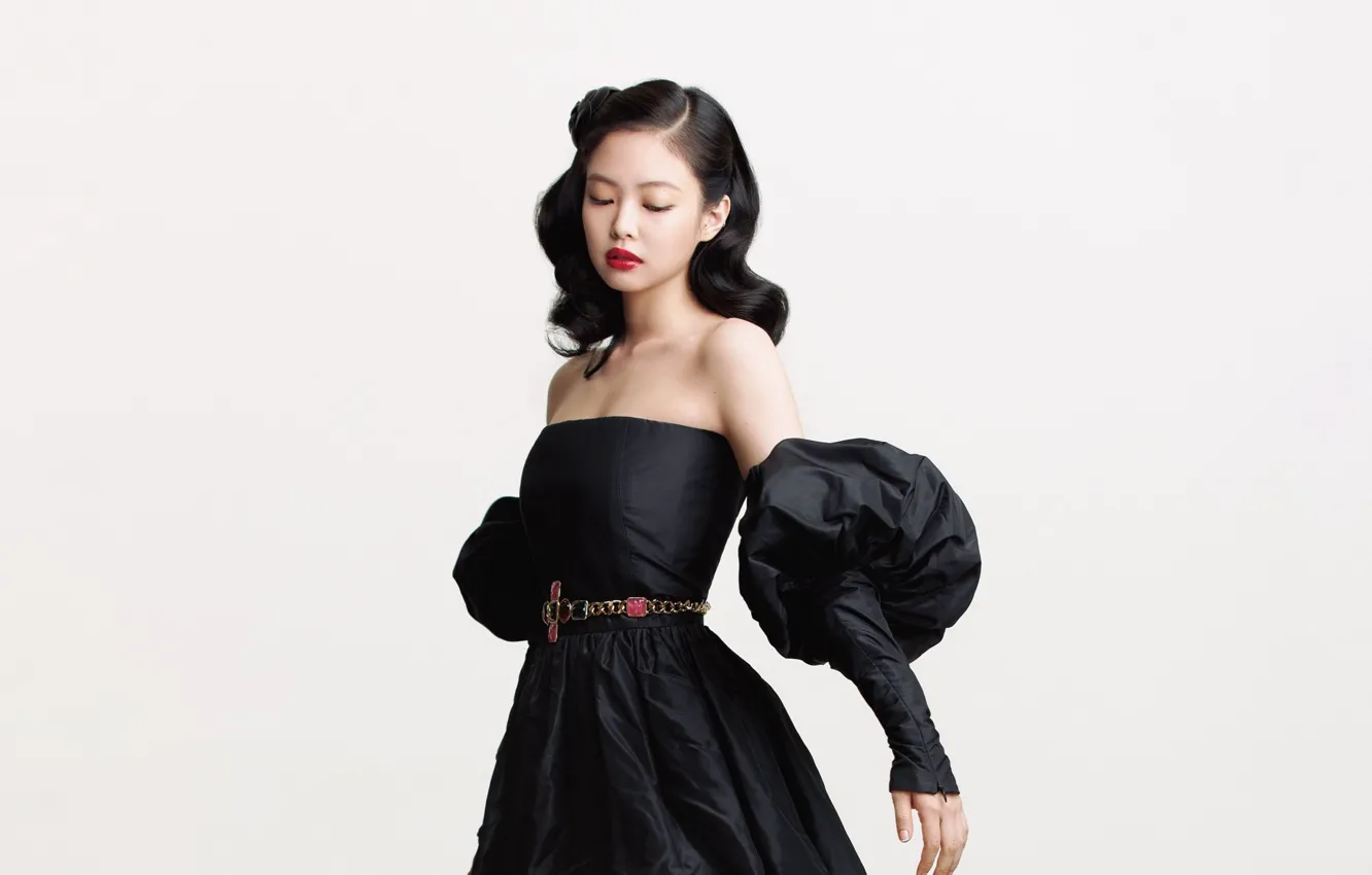 Photo wallpaper 2560x1440, Wallpaper for desktop, Kpop, 16:9, Blackpink, Kim Jenny, Korean singer, Kim Jennie