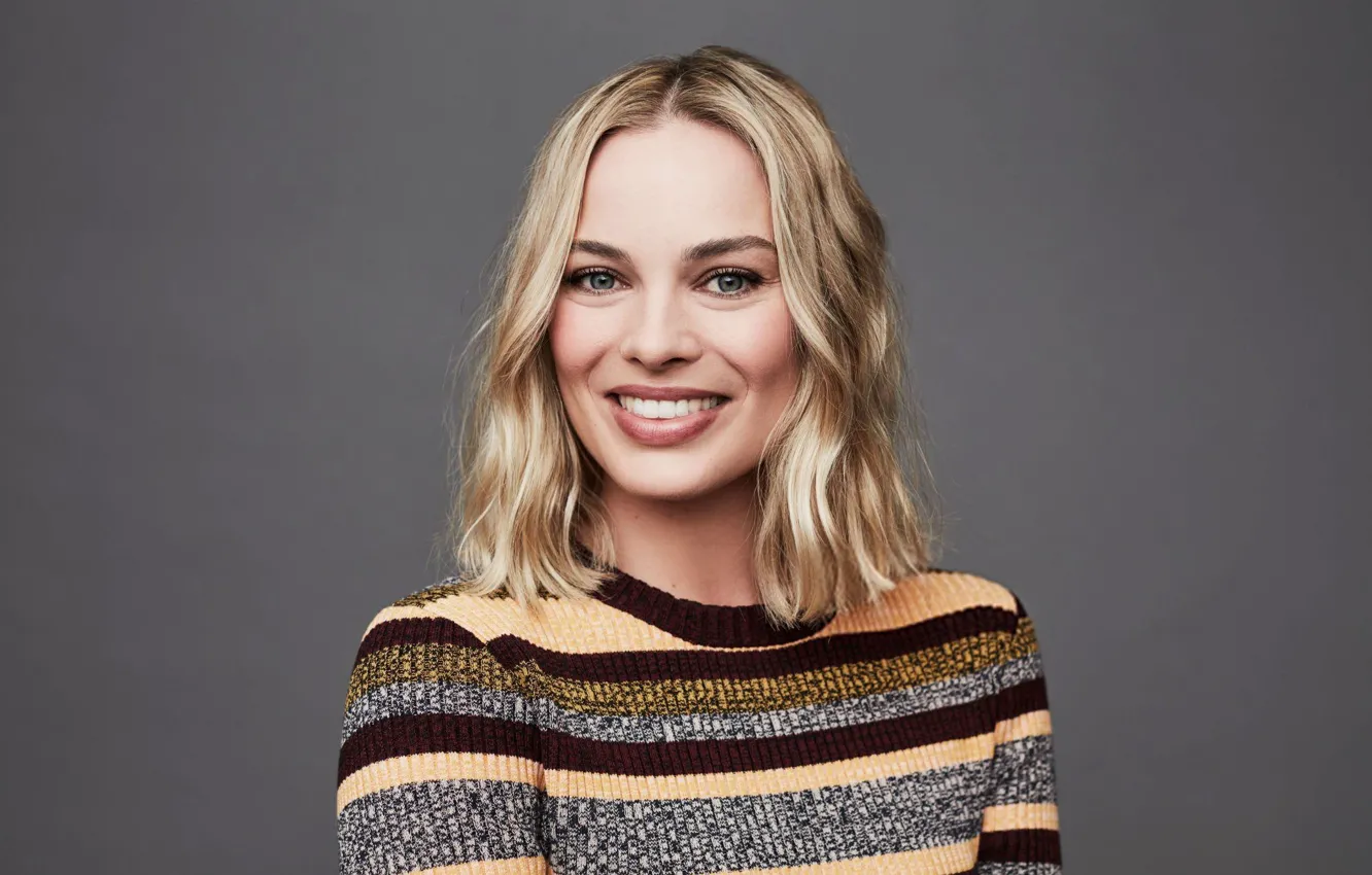 Photo wallpaper smile, actress, photoshoot, smile, Margot Robbie, Margot Robbie, Maarten de Boer, Margot Elise Robbie