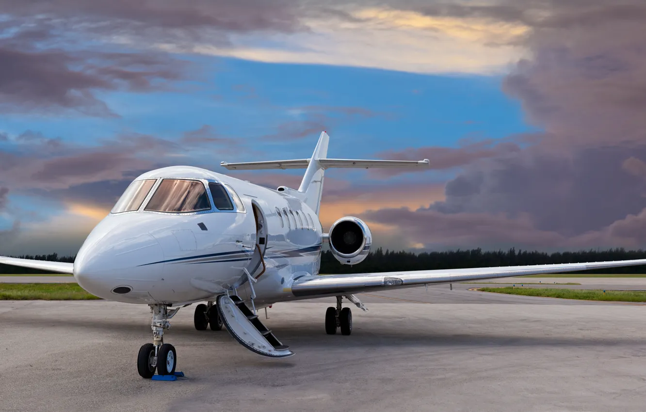 Photo wallpaper the plane, airplane, Rich