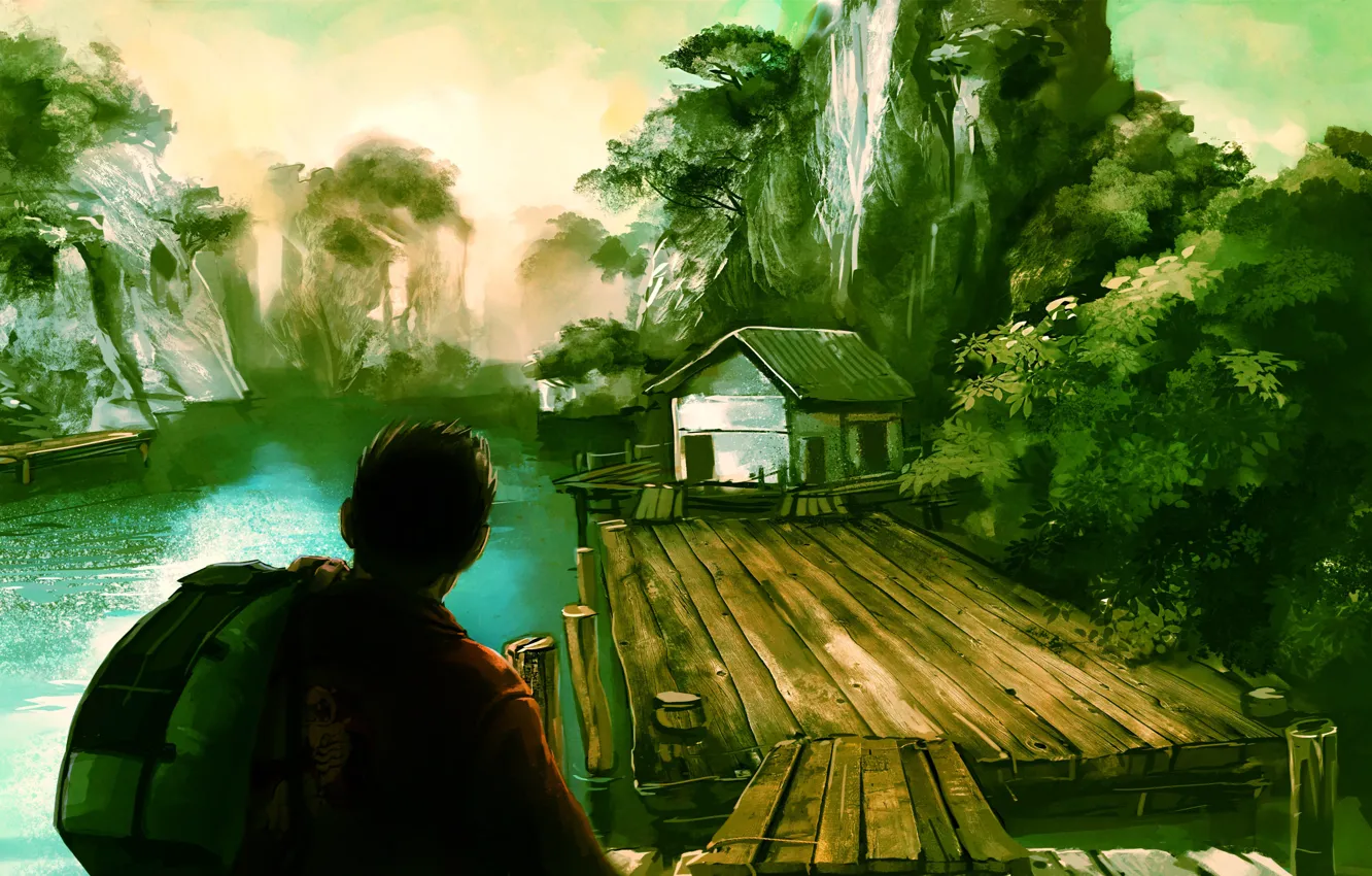 Photo wallpaper The game, Shenmue II, Shenmue, Dreamcast