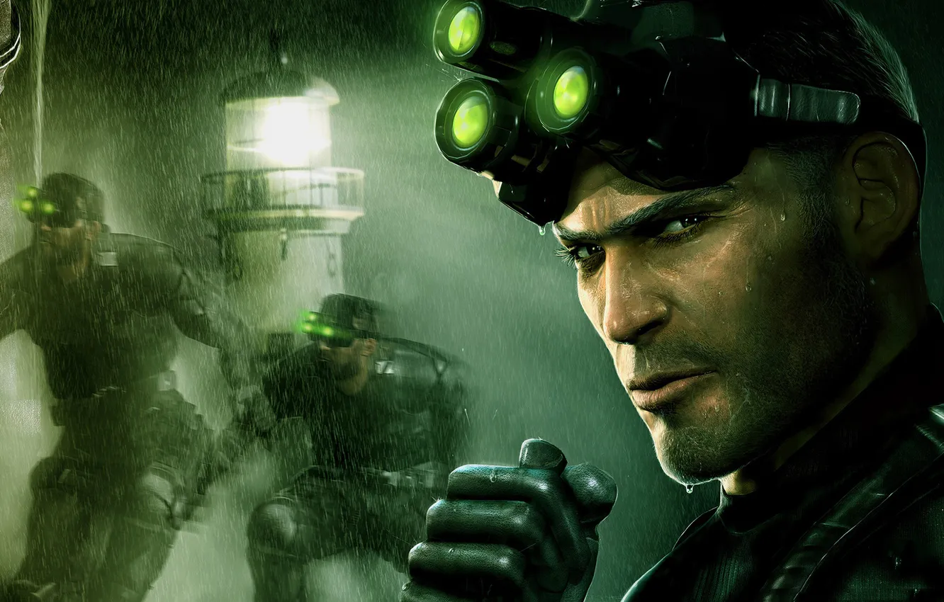 Photo wallpaper agent, splinter cell, SEM, Pandora Tomorrow, Fisher