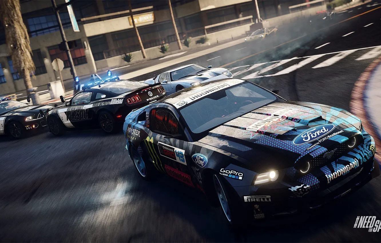 Photo wallpaper Mustang, Ford, Need for Speed, nfs, Rivals