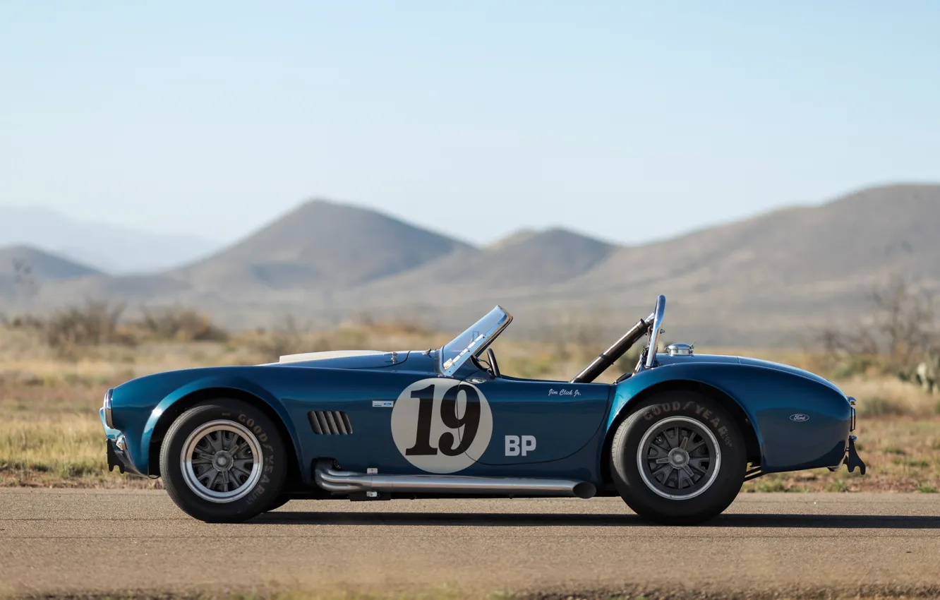 Photo wallpaper Shelby, Cobra, side view, Shelby Cobra 289