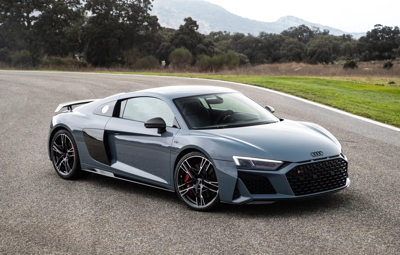 Photo wallpaper Audi R8, V10, 2019