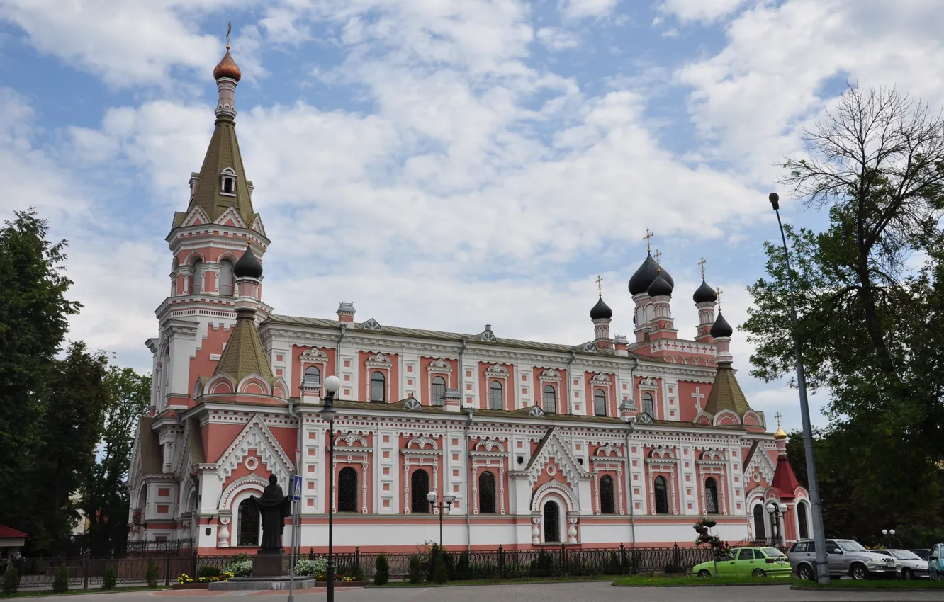 Photo wallpaper Belarus, Grodno, Pokrovsky Cathedral