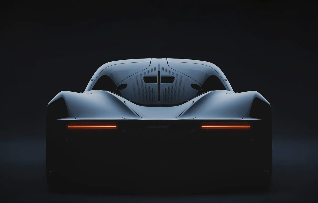 Photo wallpaper machine, auto, rendering, McLaren, supercar, rear view, Transport & Vehicles, McLaren Speedtail UE4