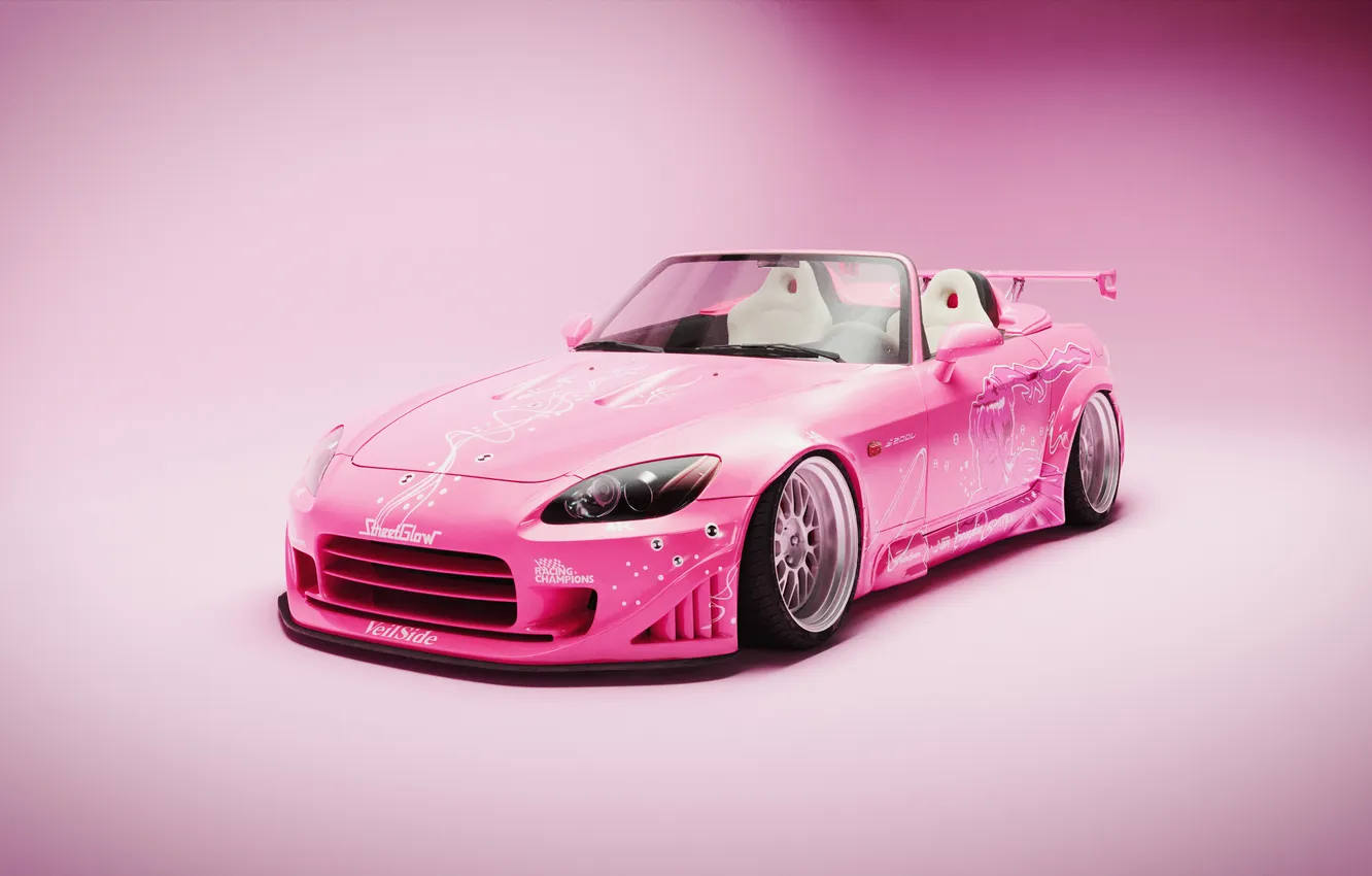 Photo wallpaper car, studio, digital art, artwork, 2 Fast 2 Furious, vehicle, CGI, simple background