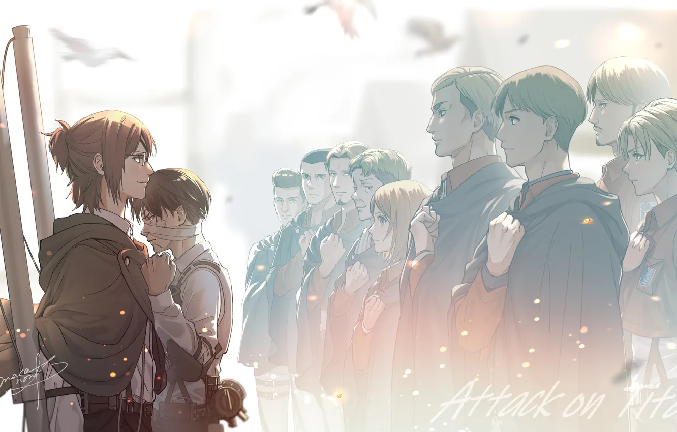 Photo wallpaper memories, characters, Attack on Titan, Attack Of The Titans, Levi Ackerman, shingeki no kyoujin