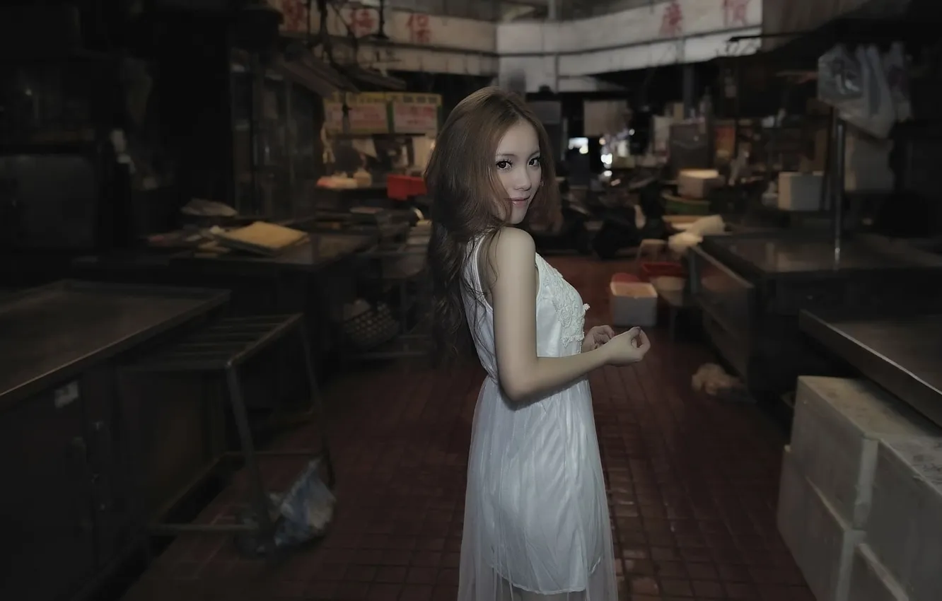 Photo wallpaper China, wallpaper, girl, sexy, woman, model, asian, cute