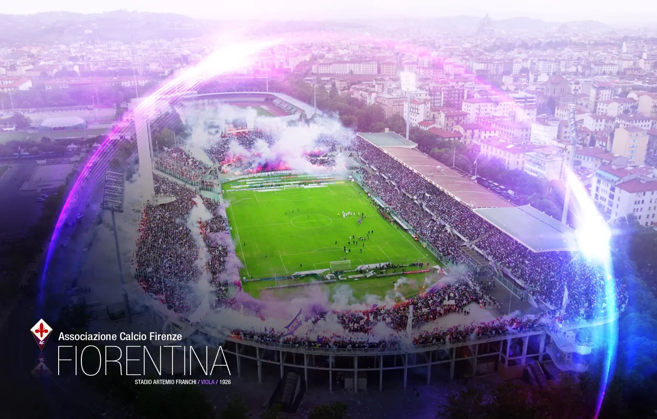 Photo wallpaper wallpaper, sport, Italy, stadium, football, ACF Fiorentina, The Artemio Franchi Stadium