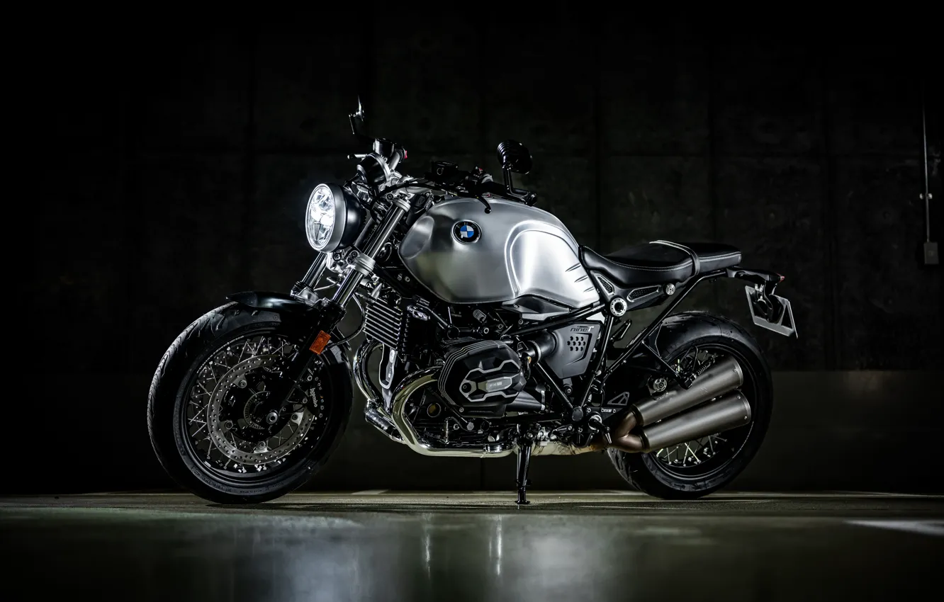 Photo wallpaper BMW, motorbike, R nineT, BMW R nineT Pure