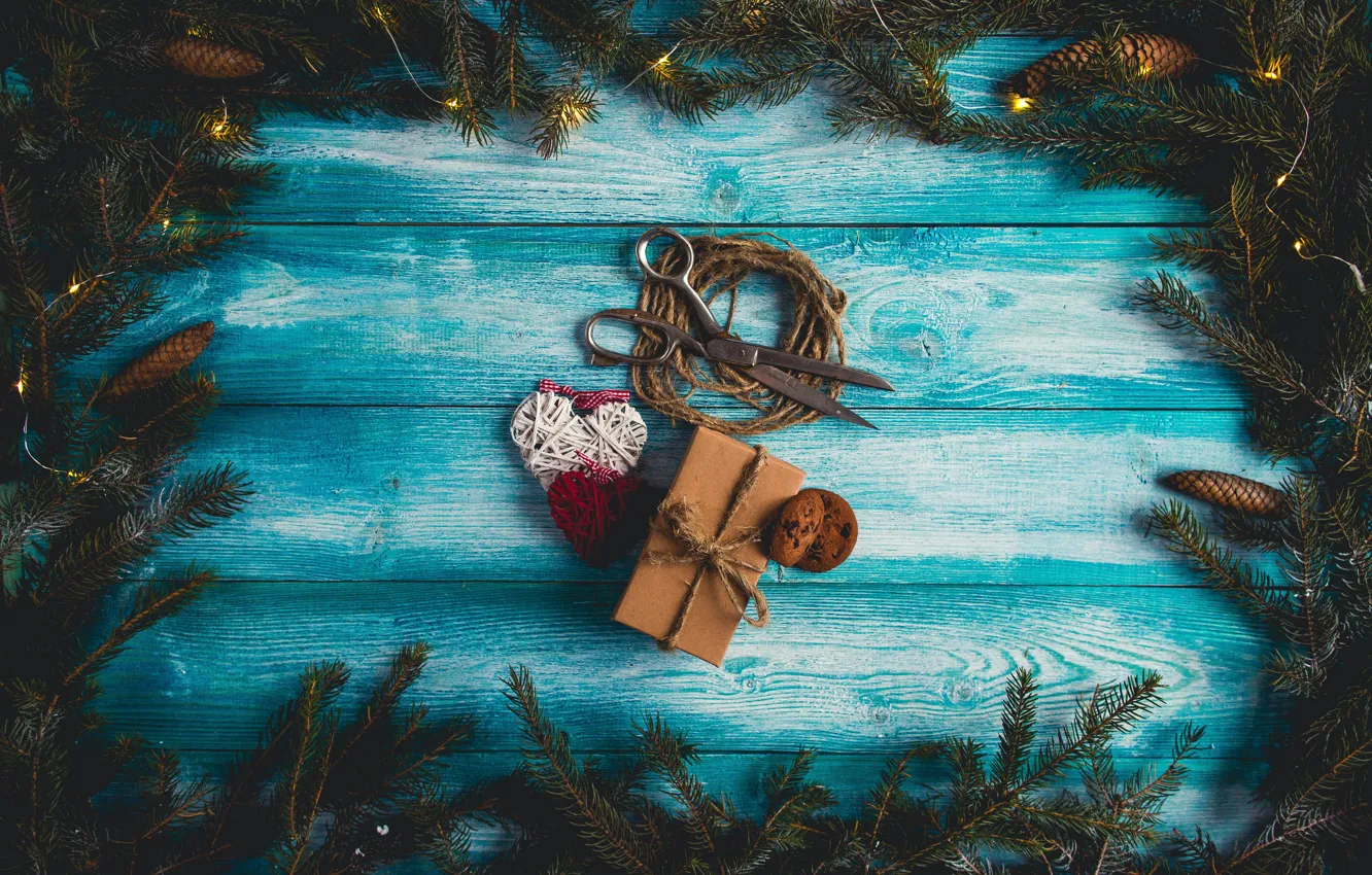 Photo wallpaper trees, background, gift, tree, new year, Christmas, Christmas, bumps
