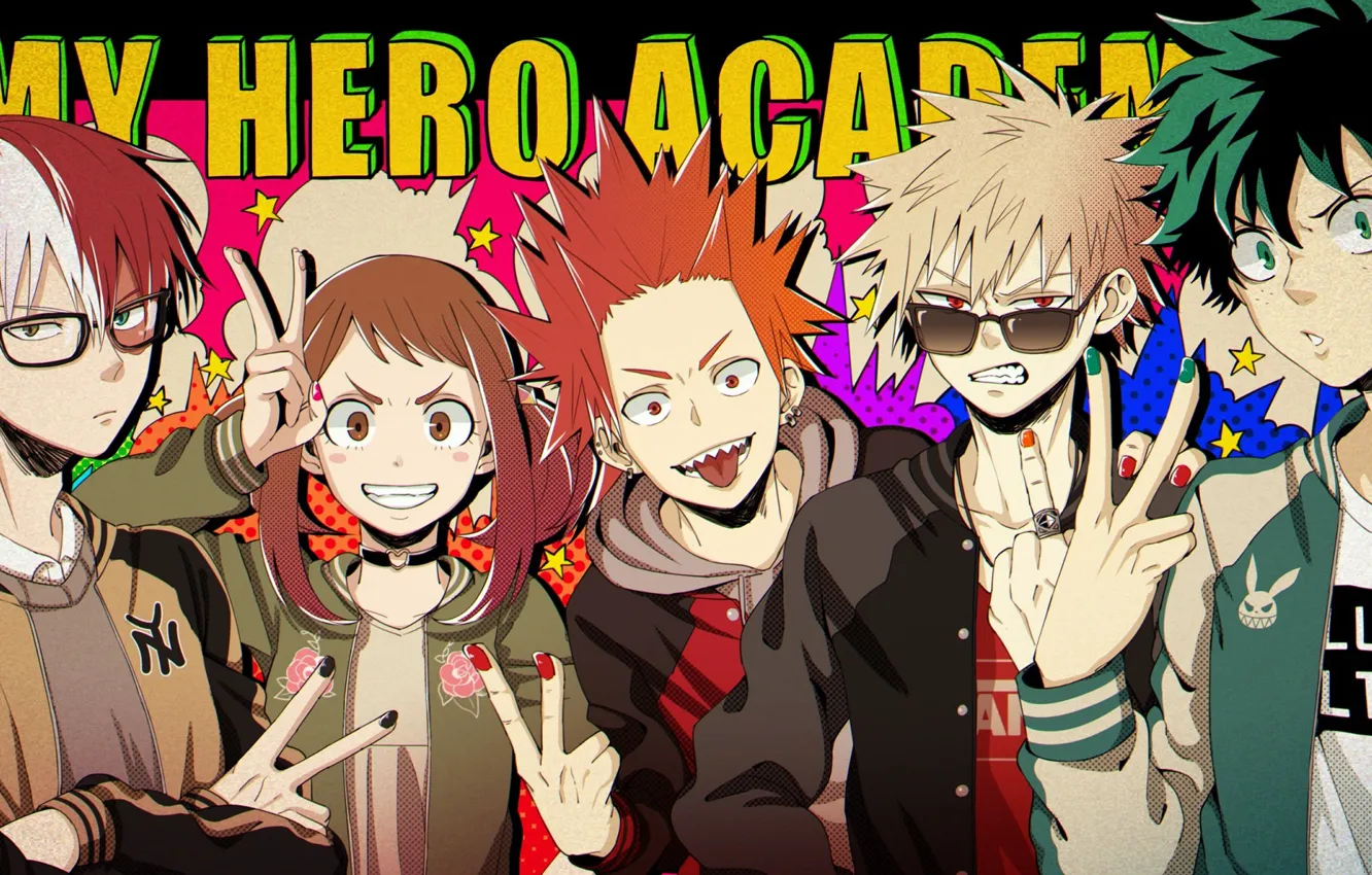 Photo wallpaper characters, My Hero Academia, Boku No Hero Academy, My Hero Academy