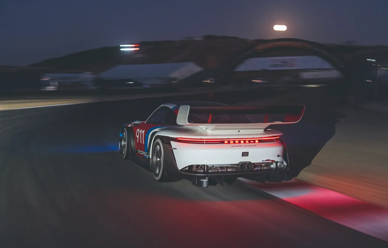 Photo wallpaper 911, Porsche, racing track, Porsche 911 GT3 R racing